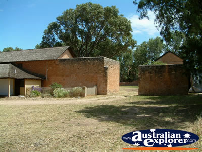 Police Station And Gaol in Greenough . . . CLICK TO VIEW ALL GREENOUGH POSTCARDS