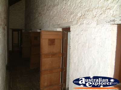 Outisde the Rooms of Greenough Police Station And Gaol . . . CLICK TO VIEW ALL GREENOUGH POSTCARDS