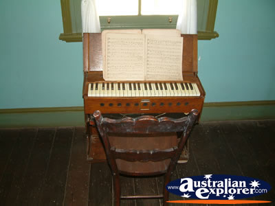 Greenough Presbytery Piano Inside . . . VIEW ALL GREENOUGH PHOTOGRAPHS