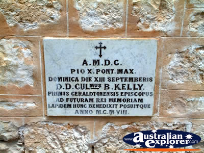 Greenough St Peters Church Plaque . . . VIEW ALL GREENOUGH PHOTOGRAPHS