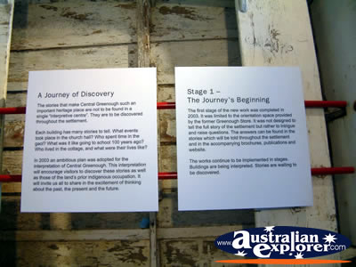 Visitors Centre in Greenough . . . VIEW ALL GREENOUGH PHOTOGRAPHS