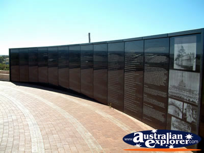 HMAS Sydney Memorial in Geraldton . . . CLICK TO VIEW ALL GERALDTON (HMAS SYDNEY MEMORIAL) POSTCARDS