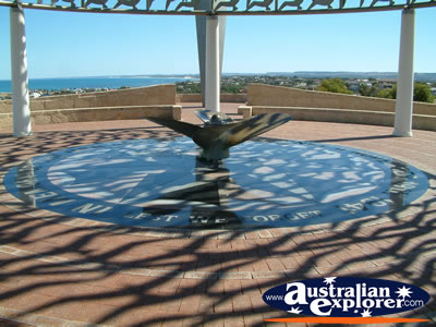 HMAS Sydney Memorial in Geraldton, Western Australia . . . CLICK TO VIEW ALL GERALDTON (HMAS SYDNEY MEMORIAL) POSTCARDS
