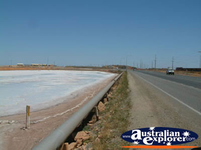 Port Hedland Salt Pans . . . CLICK TO VIEW ALL PORT HEADLAND POSTCARDS