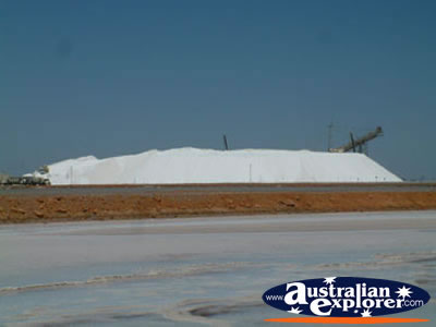 Port Hedland Salt Stack . . . CLICK TO VIEW ALL PORT HEADLAND POSTCARDS