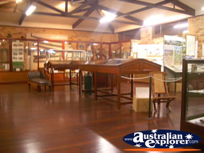 Augusta Historical Museum Centre Display . . . CLICK TO VIEW ALL AUGUSTA POSTCARDS
