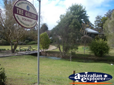 Balingup Tourist Information Centre Sign . . . VIEW ALL BALINGUP PHOTOGRAPHS