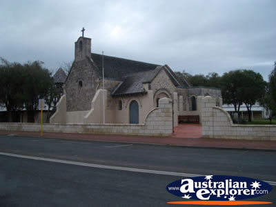 St Marys Anglican Church from the Street . . . VIEW ALL BUSSELTON PHOTOGRAPHS