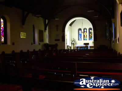 Busselton St Marys Anglican Church . . . CLICK TO VIEW ALL BUSSELTON POSTCARDS
