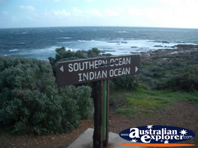 Cape Leeuwin Oceans Merge . . . VIEW ALL CAPE LEEUWIN PHOTOGRAPHS