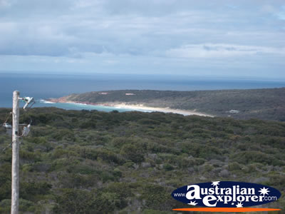 Cape Naturaliste Lighthouse View Bunker Bay . . . CLICK TO VIEW ALL CAPE NATURALISTE POSTCARDS