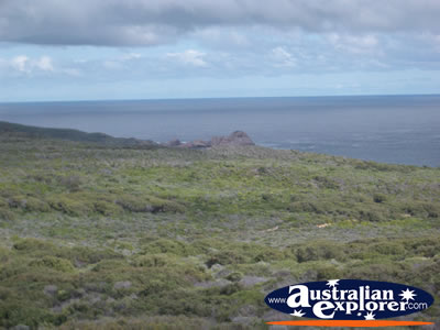 Sugarloaf Rock Scenery from Cape Naturaliste Lighthouse . . . CLICK TO VIEW ALL CAPE NATURALISTE POSTCARDS