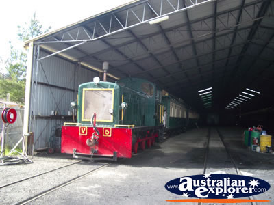 Hotham Valley Tourist Railway . . . CLICK TO VIEW ALL DWELLINGUP POSTCARDS