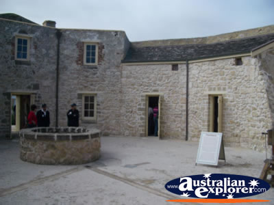 Fremantle Round House Inside . . . CLICK TO VIEW ALL FREMANTLE POSTCARDS
