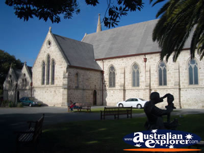 St John The Evangelist in Fremantle . . . CLICK TO VIEW ALL FREMANTLE POSTCARDS