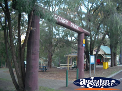 Margaret River Rotary Park . . . CLICK TO VIEW ALL MARGARET RIVER POSTCARDS