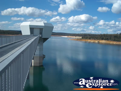North Dandalup Dam Jetty . . . CLICK TO VIEW ALL NORTH DANDALUP DAM POSTCARDS