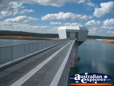 North Dandalup Dam . . . CLICK TO VIEW ALL NORTH DANDALUP DAM POSTCARDS