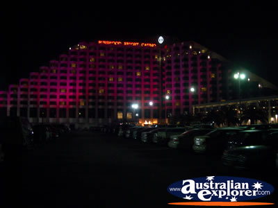 Perth Burswood Casino at Night . . . CLICK TO VIEW ALL PERTH (CASINO) POSTCARDS