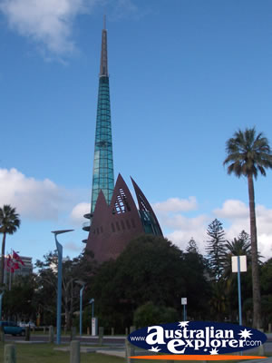 Perth The Swan Bells Roadside View . . . CLICK TO VIEW ALL PERTH (THE SWAN BELLS) POSTCARDS
