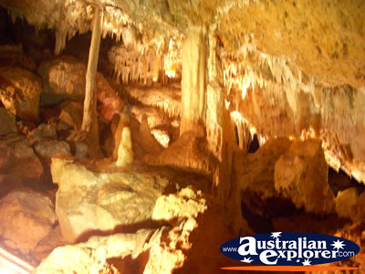 Yallingup Ngilgi Cave - Cupids Corner . . . CLICK TO VIEW ALL YALLINGUP (NGILGI CAVE) POSTCARDS