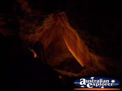 Yallingup Ngilgi Cave Tunnel View . . . CLICK TO VIEW ALL YALLINGUP (NGILGI CAVE) POSTCARDS